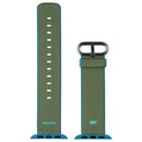 Apple (38mm) Nylon Band with 316L Stainless Steel Buckle - Scuba Blue