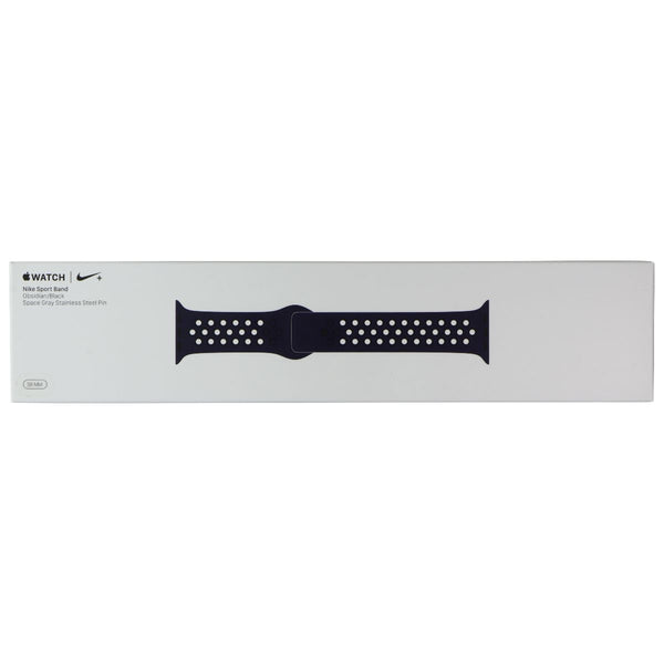 Apple Nike+ (38mm) Sport Loop Band - Obsidian/Black (MQ2P2ZM/A)