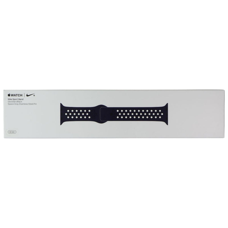 Apple Nike+ (38mm) Sport Loop Band - Obsidian/Black (MQ2P2ZM/A)