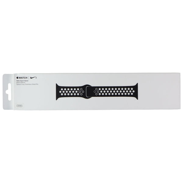 Apple 42mm Nike+ Sport Band for Apple Watch 45/44/42mm - Black/White