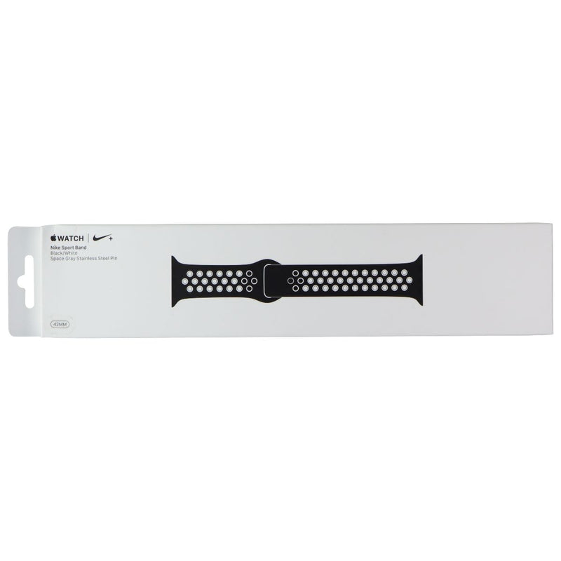 Apple 42mm Nike+ Sport Band for Apple Watch 45/44/42mm - Black/White