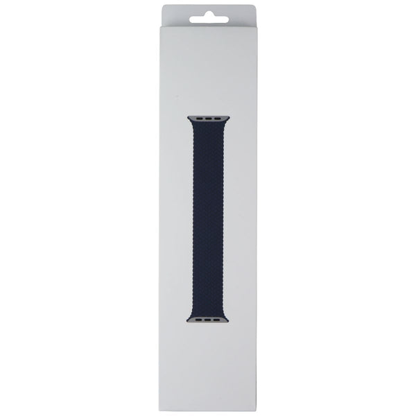 Apple 45mm Braided Solo Loop for Apple Watch 49/46/45/44mm - Abyss Blue/Size 8