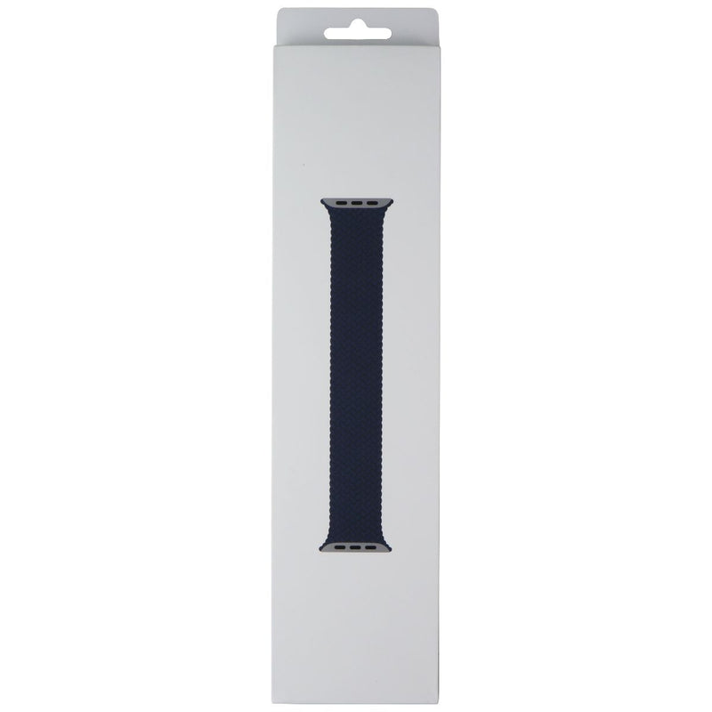 Apple 45mm Braided Solo Loop for Apple Watch 49/46/45/44mm - Abyss Blue/Size 8