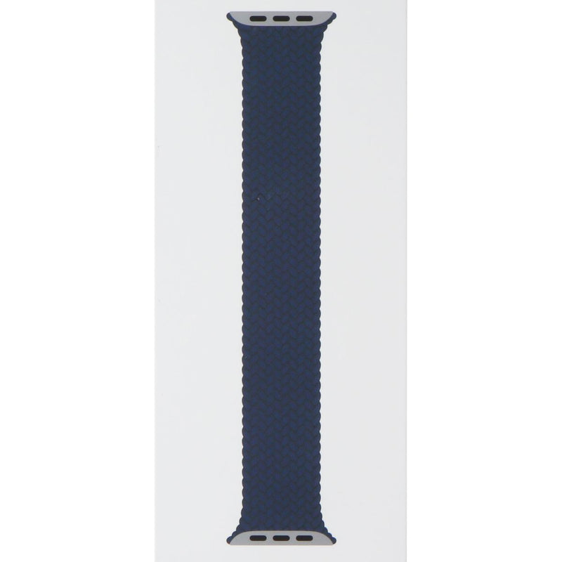 Apple 45mm Braided Solo Loop for Apple Watch 49/46/45/44mm - Abyss Blue/Size 11