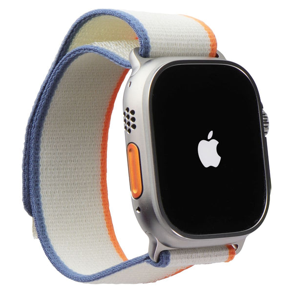 Apple Watch Ultra 2 (GPS + LTE) 49mm Titanium/ Orange Beige Trail Loop M/L