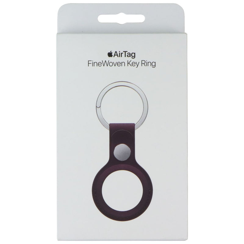 Apple AirTag FineWoven Key Ring - Mulberry (MT2J3ZM/A)
