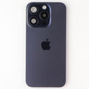 Repair Part OEM Pull Back Glass (MagSafe) for Apple iPhone 15 Pro - Blue
