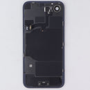 Repair Part - OEM Pull Back Glass for Apple iPhone 16e - Black (w/ Logo)