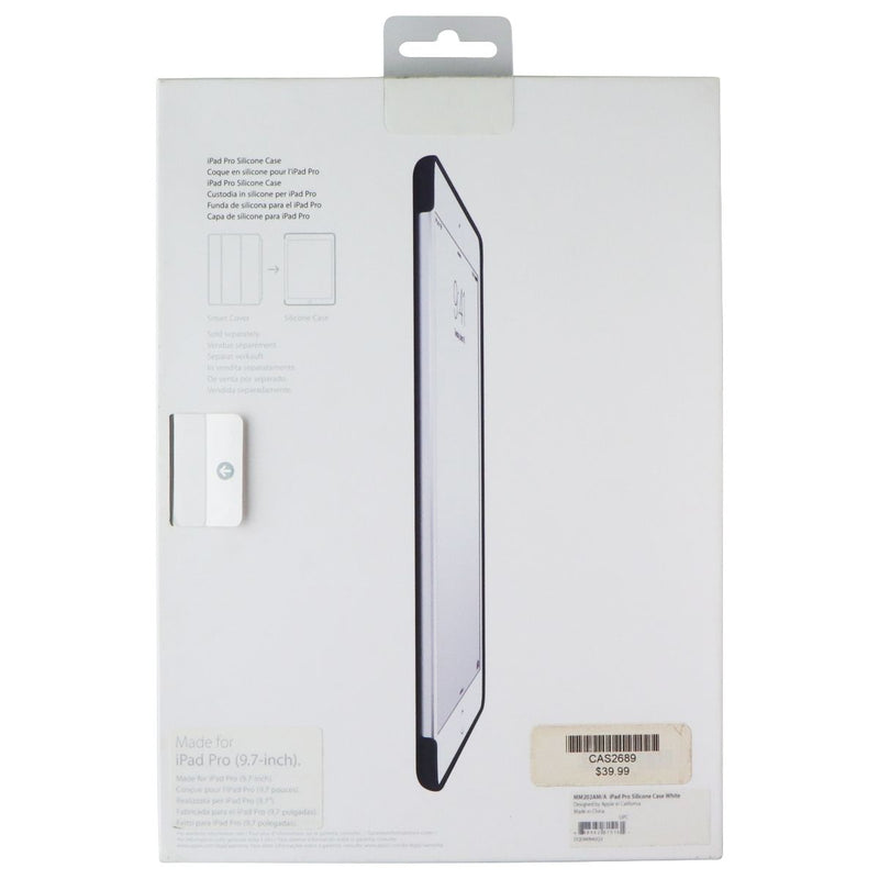 Apple Official Silicone Case Back Cover for iPad Pro (9.7-inch) - White