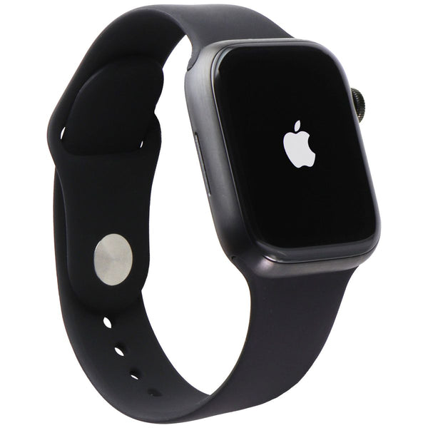 Apple Watch Series 7 (A2477) (GPS+LTE) 45mm Space Blk Titanium/Black Sport Band