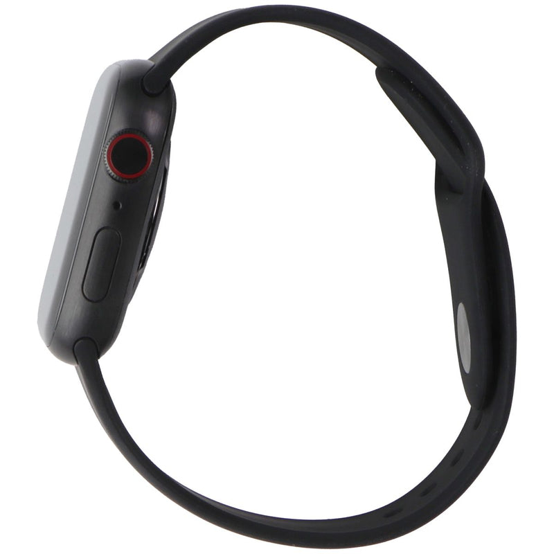 Apple Watch Series 7 (A2477) (GPS+LTE) 45mm Space Blk Titanium/Black Sport Band