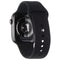 Apple Watch Series 7 (A2477) (GPS+LTE) 45mm Space Blk Titanium/Black Sport Band