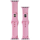 Apple Watch Series 3 (A1858) GPS Only - 38mm Gold Aluminum / Pink Sport Band