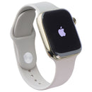 Apple Watch Series 9 (GPS + LTE) A2984 45mm Gold SS / Starlight Sport Band (S/M)