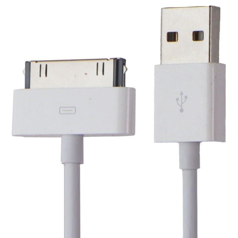 Apple (3.3 Foot) 30-Pin to USB Charge/Sync Cable for Older Gen iPod/iPad/iPhone