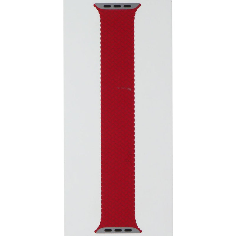 Apple 41mm Braided Solo Loop for Apple Watch 42/41/40mm - (PRODUCT)Red / Size 2