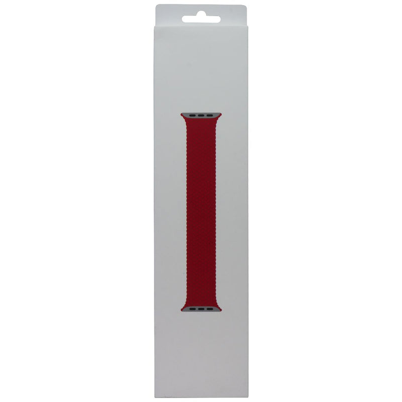 Apple 41mm Braided Solo Loop for Apple Watch 42/41/40mm - (PRODUCT)Red / Size 8