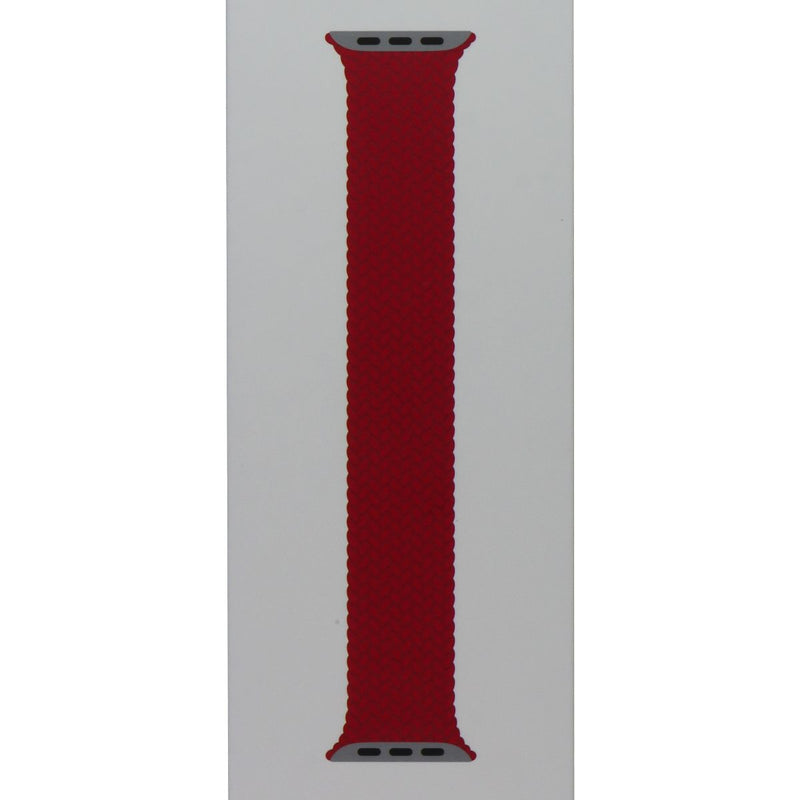 Apple 41mm Braided Solo Loop for Apple Watch 42/41/40mm - (PRODUCT)Red / Size 8