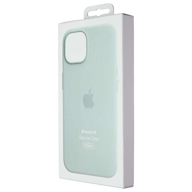 Apple Silicone Case for MagSafe for Apple iPhone 14 - Succulent Green