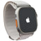 Apple Watch Ultra 49mm Titanium A2622 GPS + LTE Starlight Alpine loop (L)