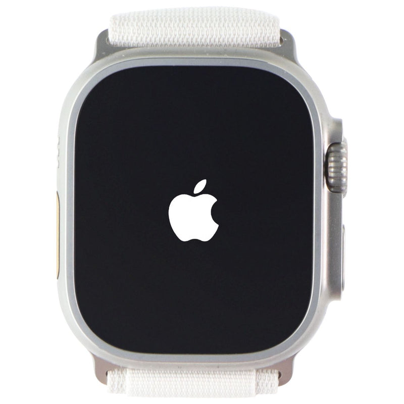 Apple Watch Ultra 49mm Titanium A2622 GPS + LTE Starlight Alpine loop (L)