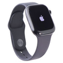 Apple Watch Series 10 (GPS + LTE, 42mm) A3001 - Jet Black Alum/Black Band - M/L