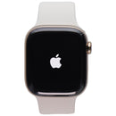 Apple Watch Series 10 (GPS + LTE, 42mm) - Gold Ti/Starlight Sp Band S/M - A3001