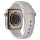 Apple Watch Series 10 (GPS + LTE, 42mm) - Gold Ti/Starlight Sp Band S/M - A3001