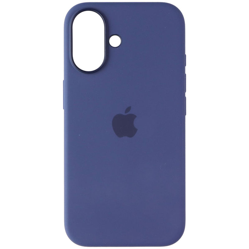 Apple Official Silicone Case for MagSafe for Apple iPhone 16 - Denim
