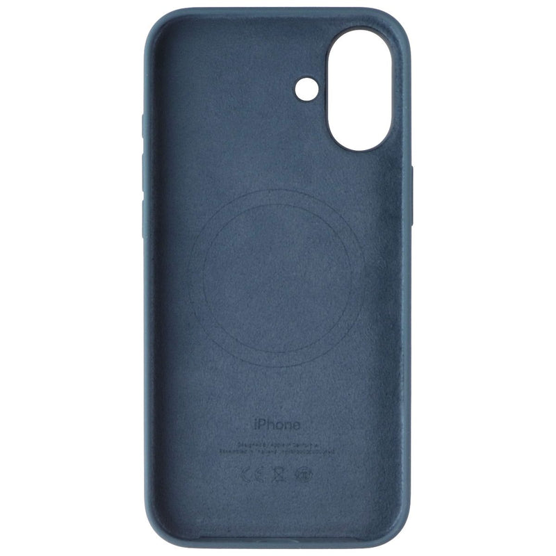 Apple Official Silicone Case for MagSafe for iPhone 16 Plus - Lake Green