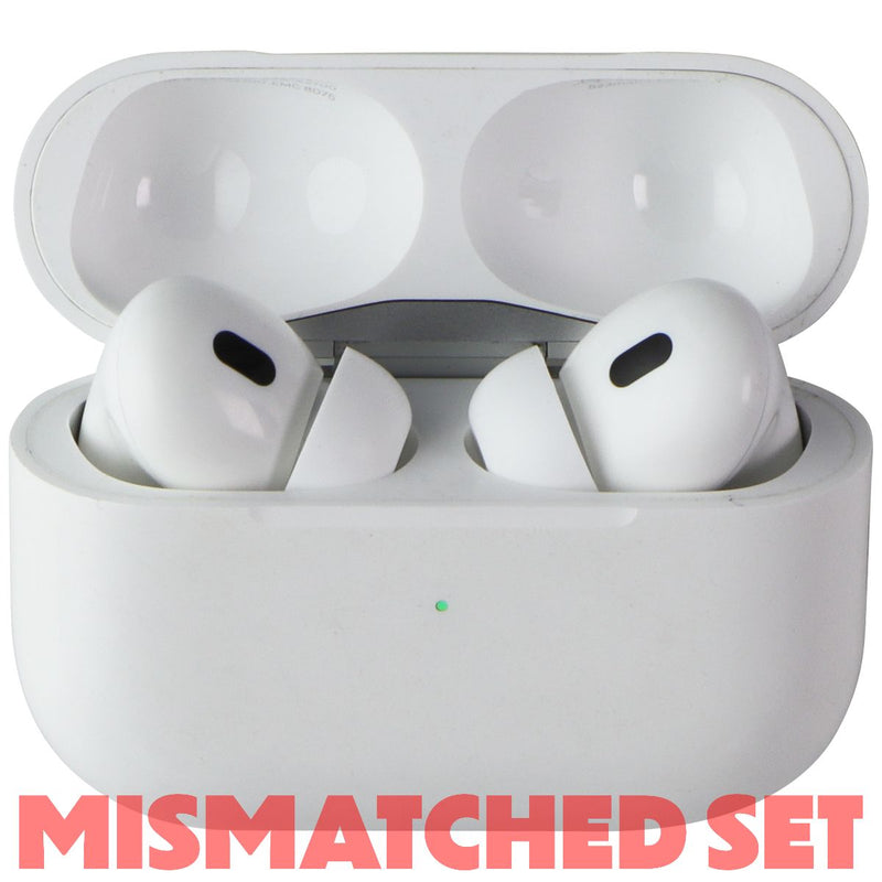 Apple AirPods Pro 2nd Gen Wireless Earbuds w/ Lightning 8-Pin Case/Mismatched