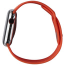 Apple Watch HERMES Series 7 (GPS + LTE) A2477 45mm Silver SS / Orange Sport Band