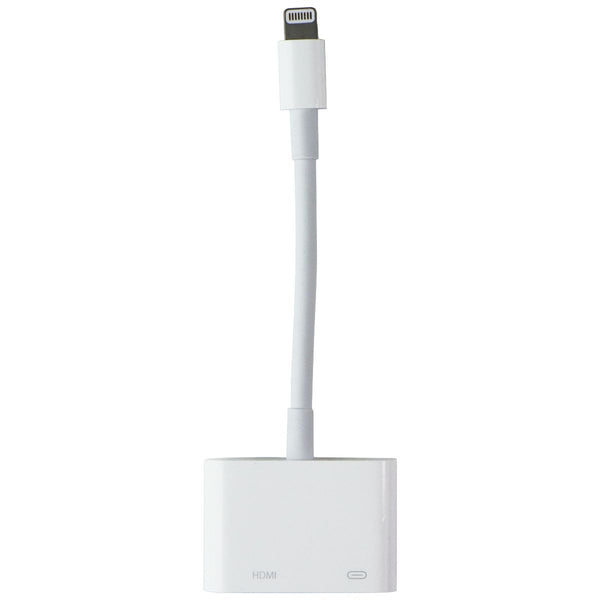 Apple 8-Pin Digital AV Adapter with HDMI for iPhone/iPad/iPod - White MD826AM/A