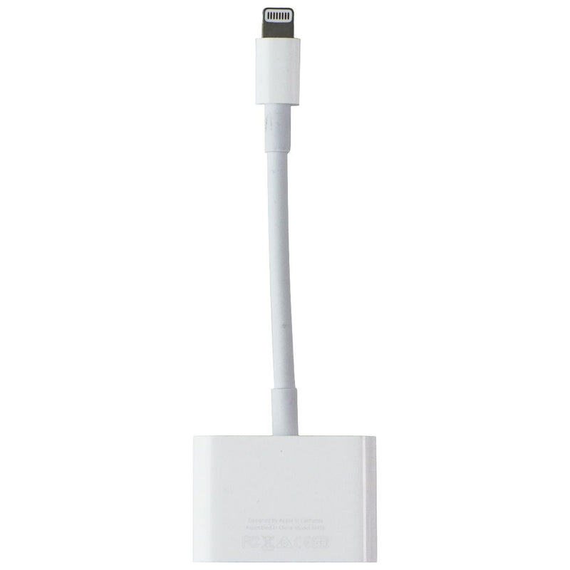 Apple 8-Pin Digital AV Adapter with HDMI for iPhone/iPad/iPod - White MD826AM/A
