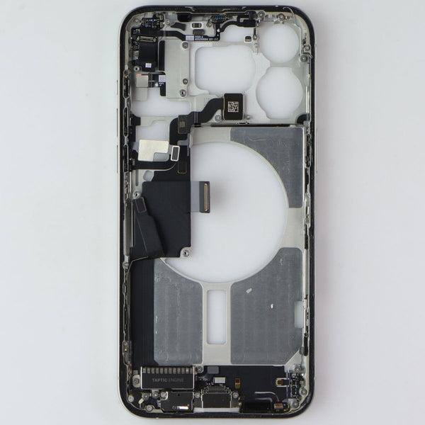 Repair Part - Genuine Housing Frame OEM Pull from iPhone 15 Pro Max - White