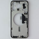 Repair Part - OEM Pull Housing Frame w/Small Parts for iPhone 15 Pro Max - White