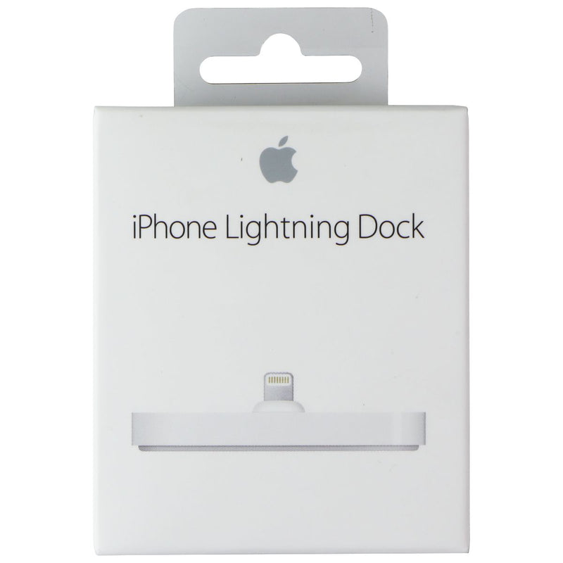 Apple iPhone 8-Pin Lightning Dock Charger for Smartphones/Tablets - White