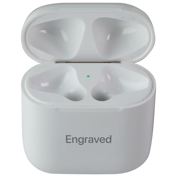 Apple Wireless Charging Case for AirPods (1st/2nd Gen) - White/A1602 ENGRAVING*