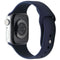 Apple Watch Series 9 (GPS Only) A2978 41mm Silver Aluminum / Blue Sport Band S/M