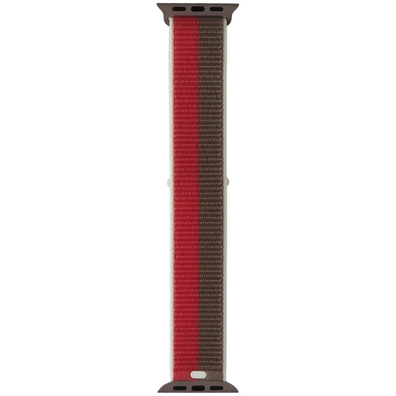 Apple Watch Band - Sport Loop (41mm) - Pink Pomelo / Tan - Regular