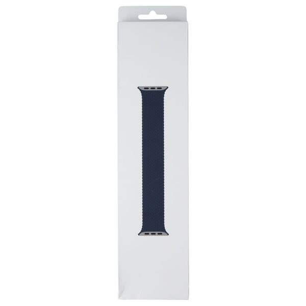 Apple 45mm Braided Solo Loop for Apple Watch 49/46/45/44mm - Abyss Blue/Size 6