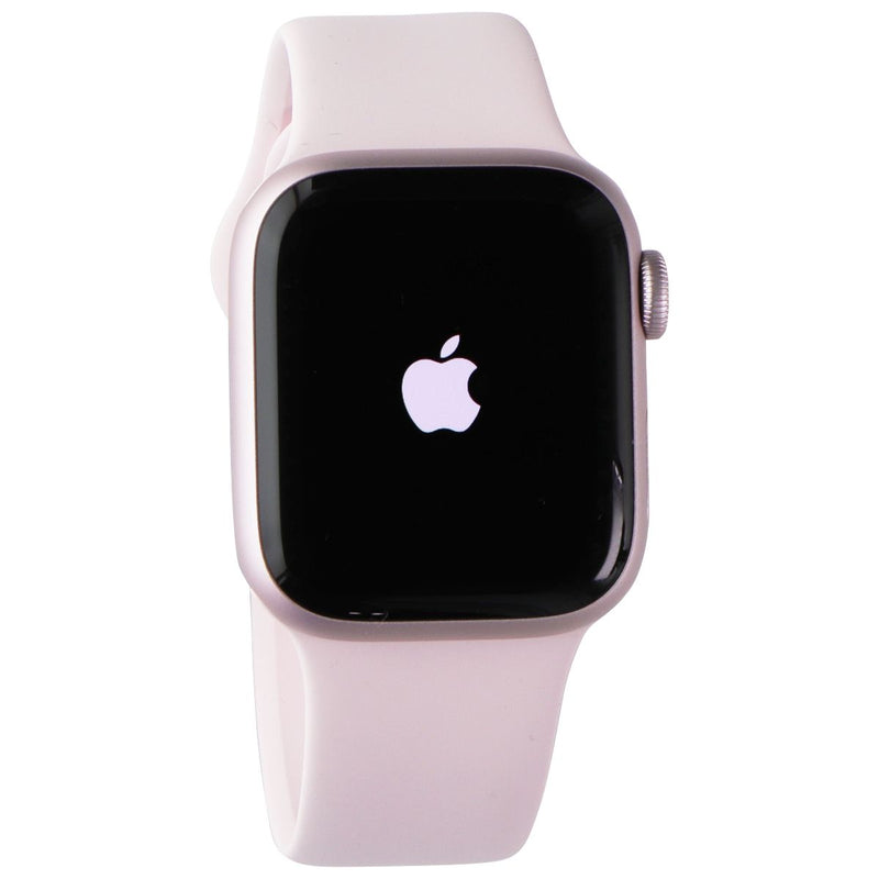Apple Watch Series 9 (GPS Only) A2978 41mm Pink Al/ Light Pink Sport Band (M/L)
