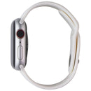 Apple Watch Series 8 (41mm) (A2772) GPS + LTE Silver AL/White Sport Band  S/M