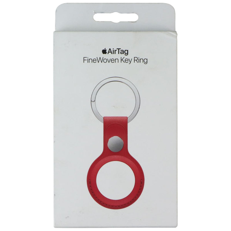 Apple AirTag FineWoven Key Ring - Coral (MT2M3ZM/A)