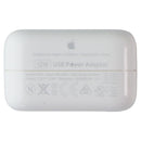 Apple 12W USB Wall Charger with (6-foot) 3-Prong Power Cord - White (A1401)