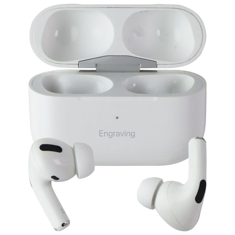Apple AirPods Pro (1st Gen) A2190 with MagSafe Charging Case - White/Engraving*