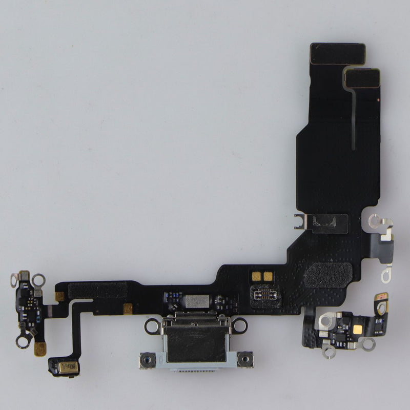 Repair Part - OEM Pull Replacement Charge Port for Apple iPhone 15 - Blue