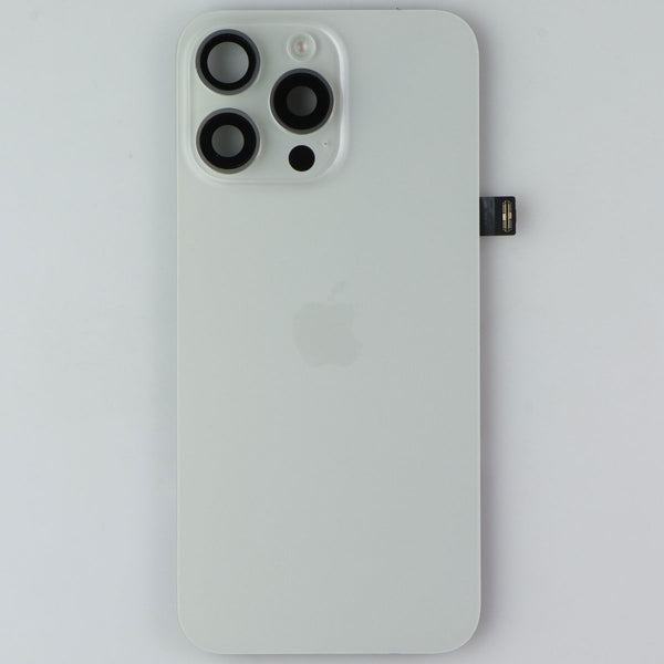 Repair Part - Genuine Back Glass OEM w/ MagSafe from iPhone 15 Pro Max - White