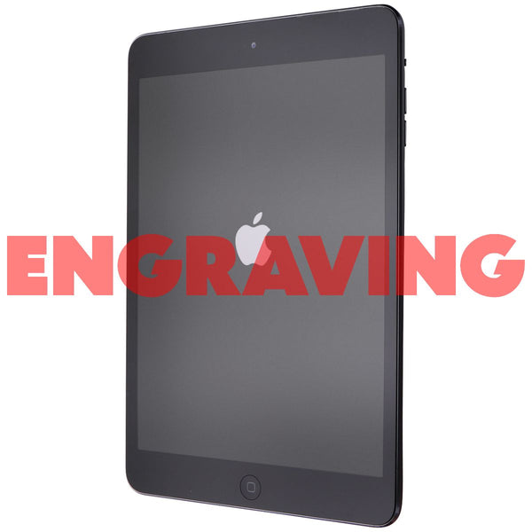 Apple iPad mini 2 (Wi-Fi Only) A1489 - 128GB/Space Gray (ME277LL/A) *Engraving