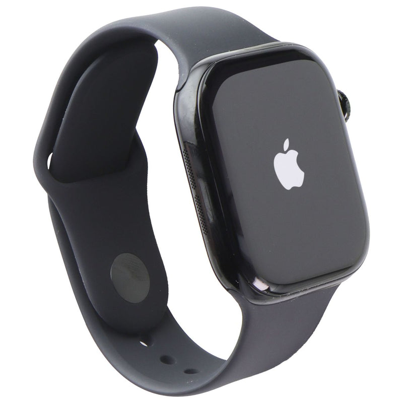 Apple Watch Series 10 (GPS + LTE, 46mm) - Jet Black AL/Black Sp Band S/M - A3003